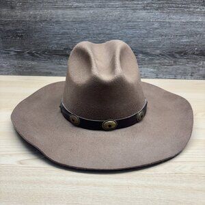 Bailey Tombstone Cowboy Hat 7 1/2 Brown Tan Western